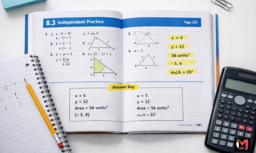 8.3 independent practice page 221 answer key Complete Guide