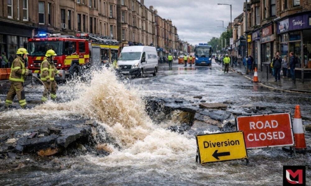 glasgow water main break shettleston road — The Crisis That Shook the East End
