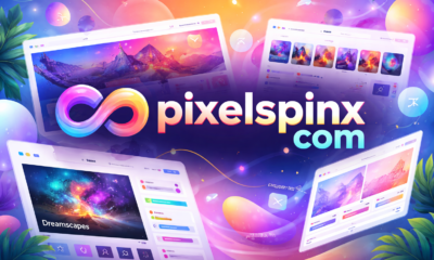 pixelspinx com: Inside a Rising Creative Web Platform