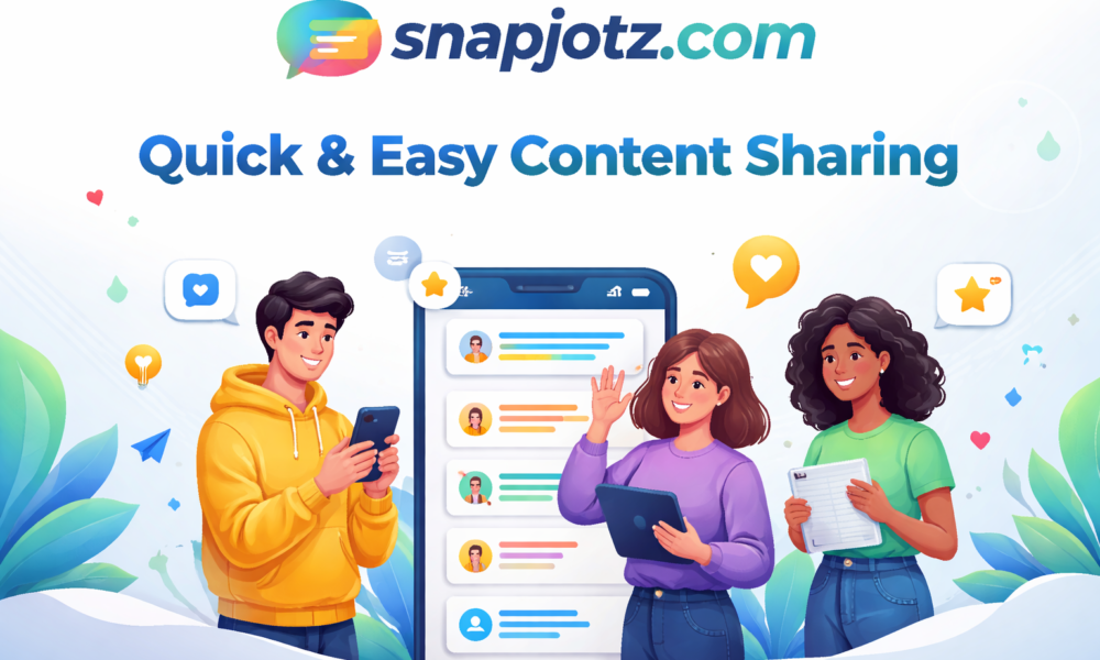 snapjotz com: A Fresh Hub for Fast, Smart Content Sharing