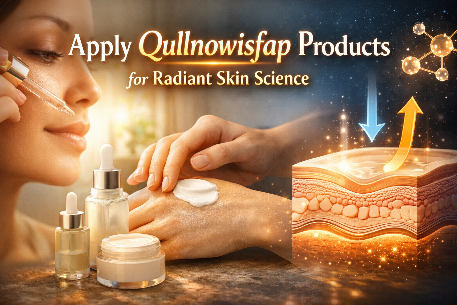 Apply Qullnowisfap Products for Radiant Skin Science
