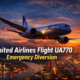 United Airlines Flight UA770 Emergency Diversion Explained