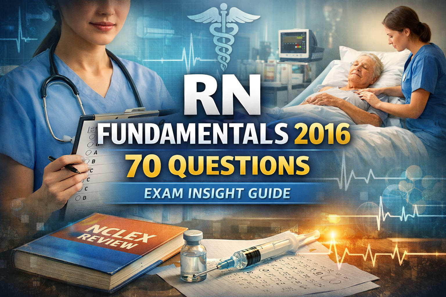 rn fundamentals 2016 70 questions: Exam Insight Guide