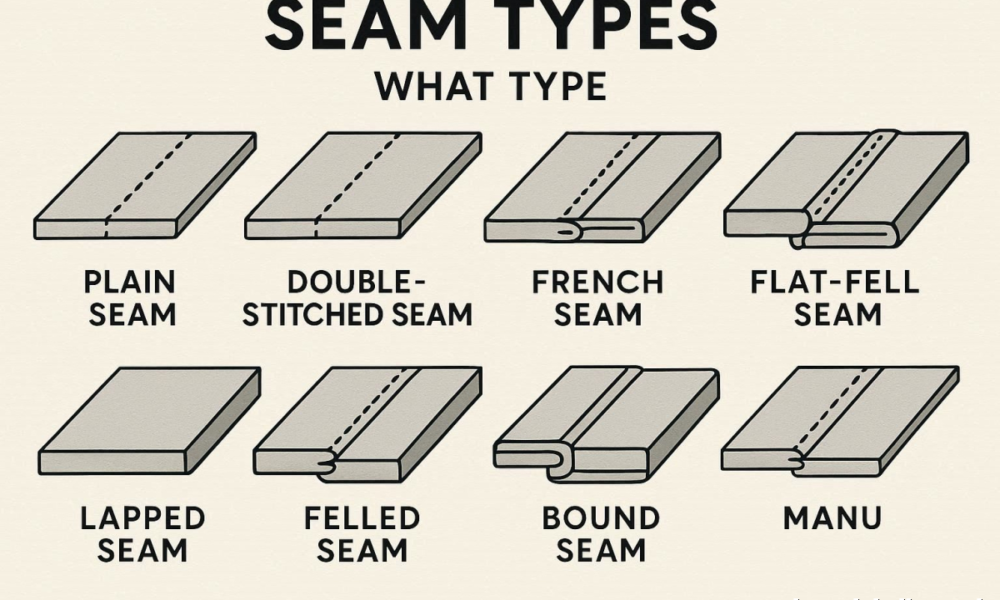 Seam Types: Complete Guide to Nahttypen, Sewing Techniques