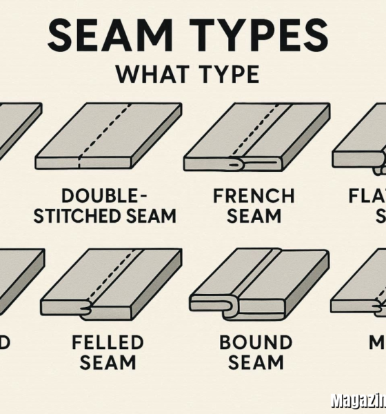 Seam Types: Complete Guide to Nahttypen, Sewing Techniques