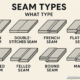 Seam Types: Complete Guide to Nahttypen, Sewing Techniques
