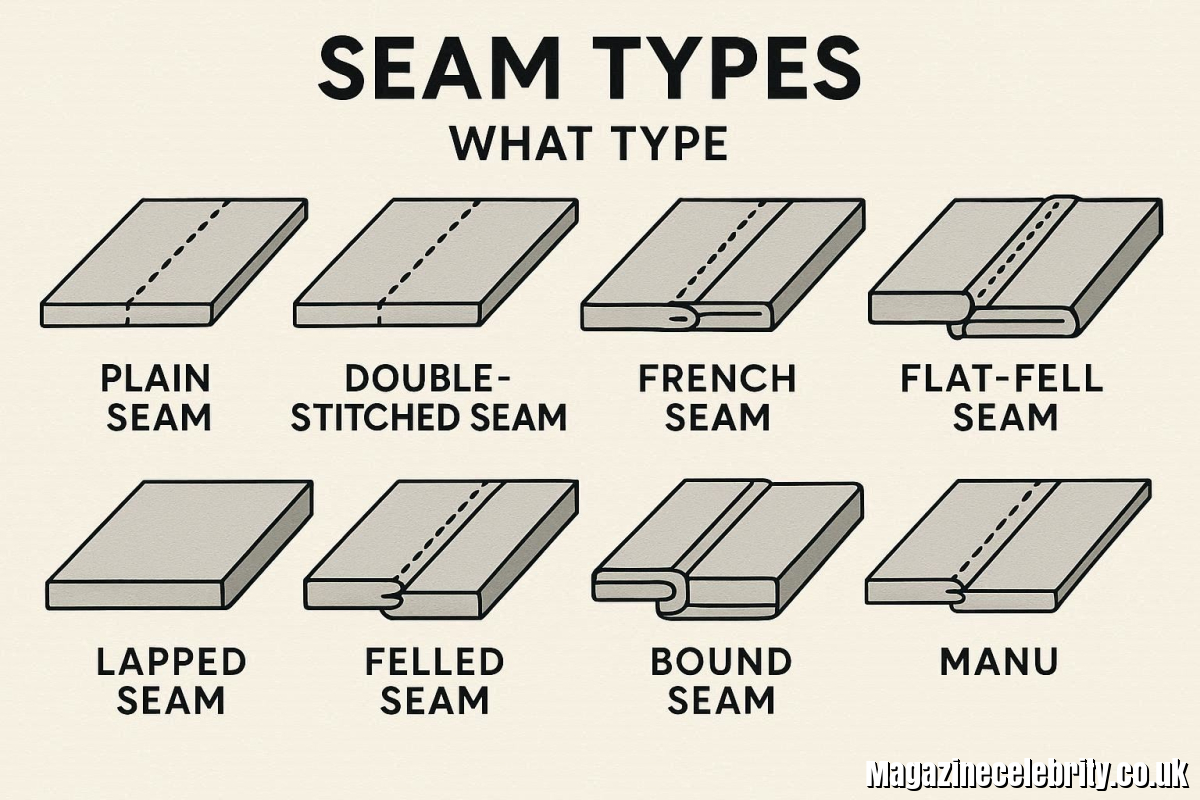 Seam Types: Complete Guide to Nahttypen, Sewing Techniques