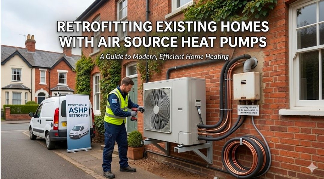 Retrofitting Existing Homes with Air Source Heat Pumps