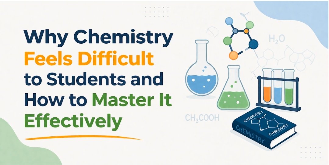 Why Chemistry Feels Difficult to Students and How to Master It Effectively