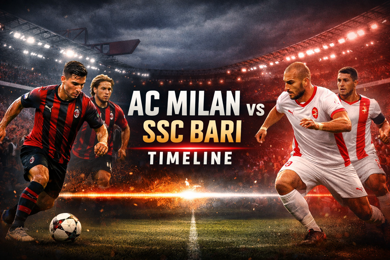 AC Milan vs SSC Bari Timeline: Historic Rivalry Story