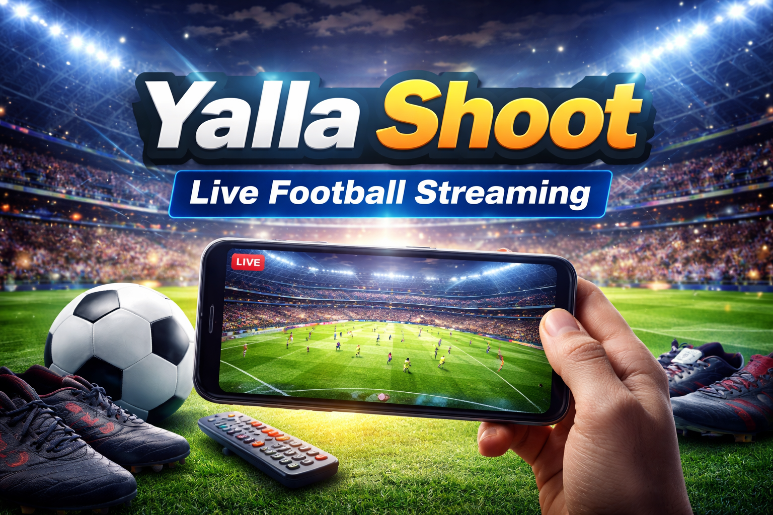 yalla shoot Live Streaming Hub for Global Football Fans