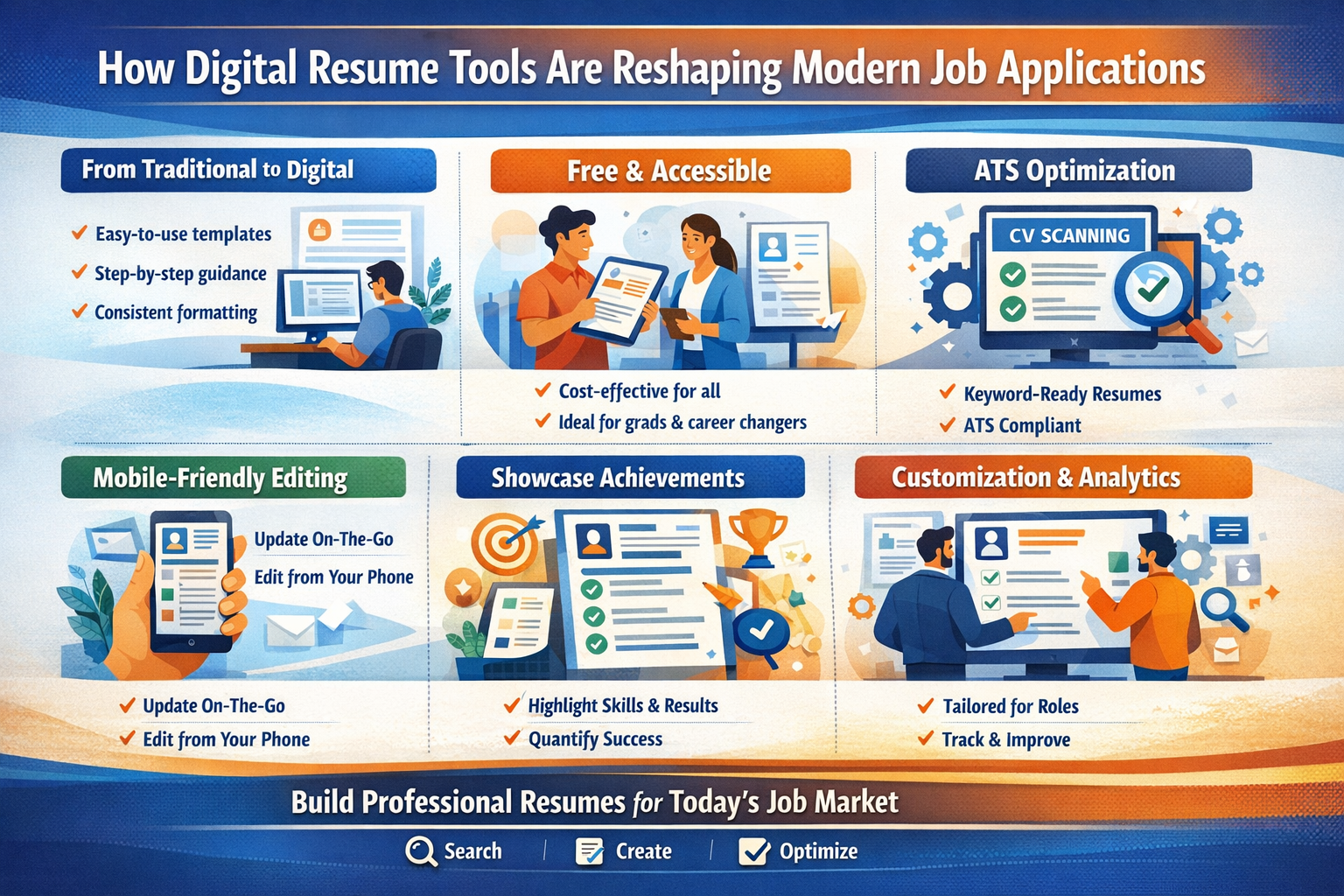 How digital resume tools are reshaping modern job applications