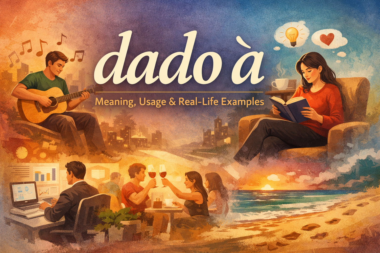 dado à: Meaning, Usage, and Real-Life Examples Guide
