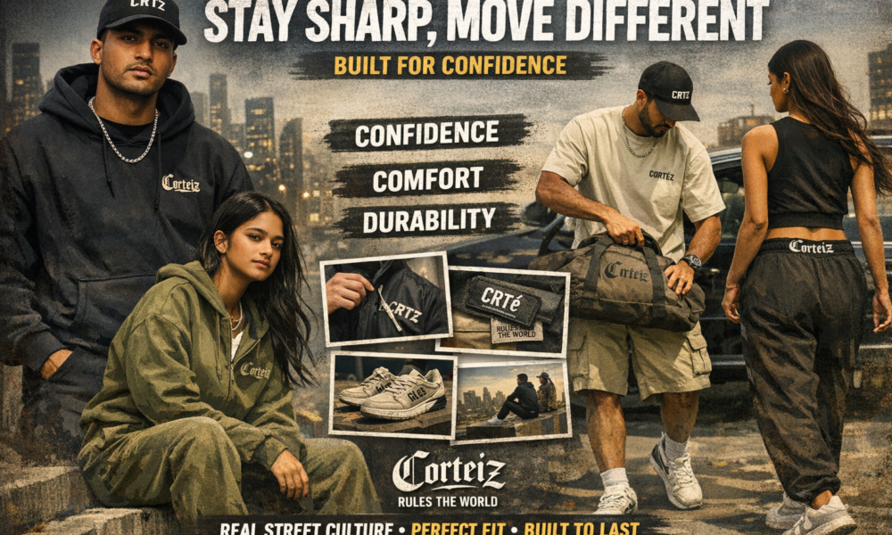 Corteiz Clothing Stay Sharp, Move Different