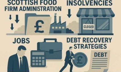Scottish Food Firm Administration: Insolvencies, Closures, Jobs, Debt