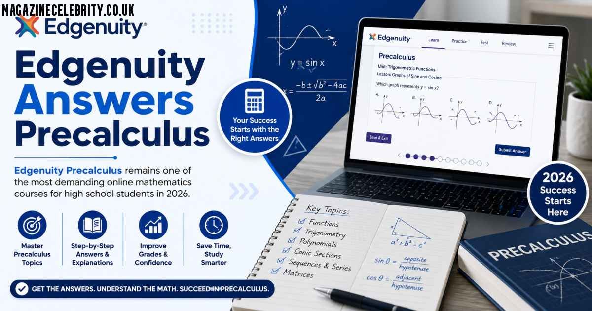 What Is Edgenuity Precalculus? Course Structure in 2026