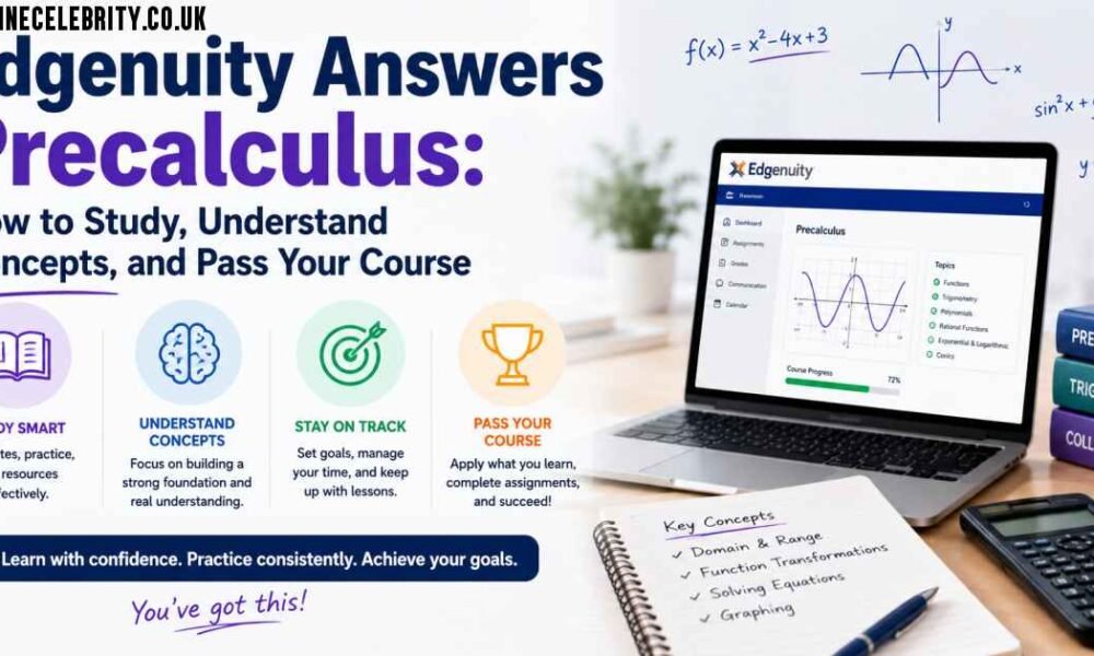 Edgenuity Answers Precalculus: How to Study, Understand Concepts