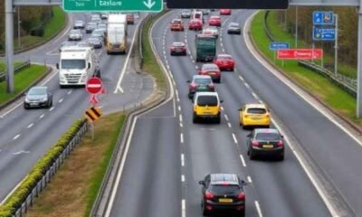M6 Walsall Birmingham Lanes Closure
