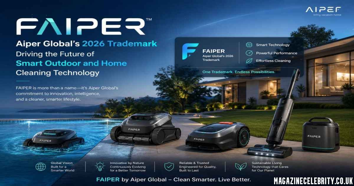 FAIPER: Aiper Global’s 2026 Trademark Driving the Future