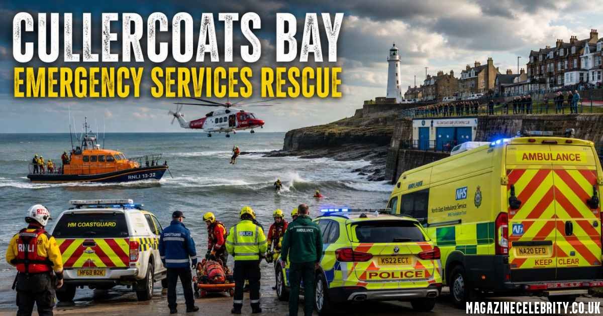 Cullercoats Bay Emergency Services Rescue