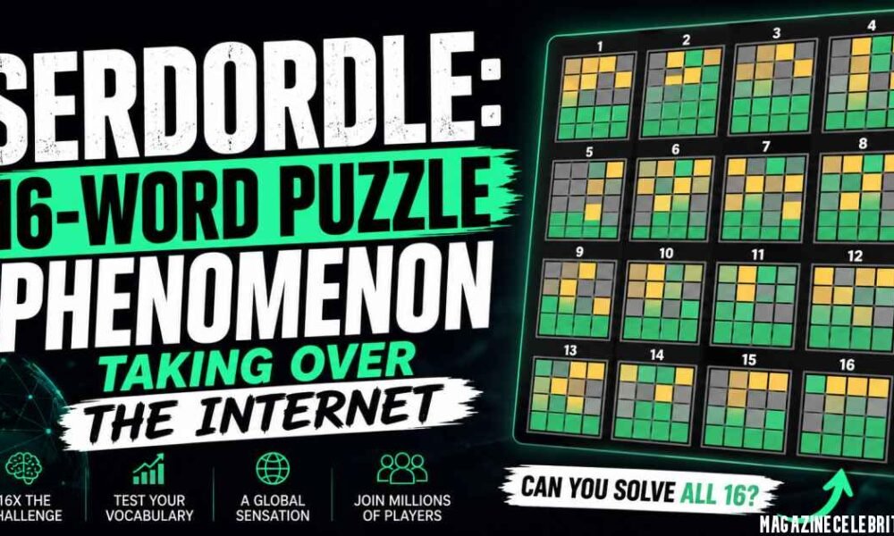 Serdordle: 16-Word Puzzle Phenomenon Taking Over the Internet