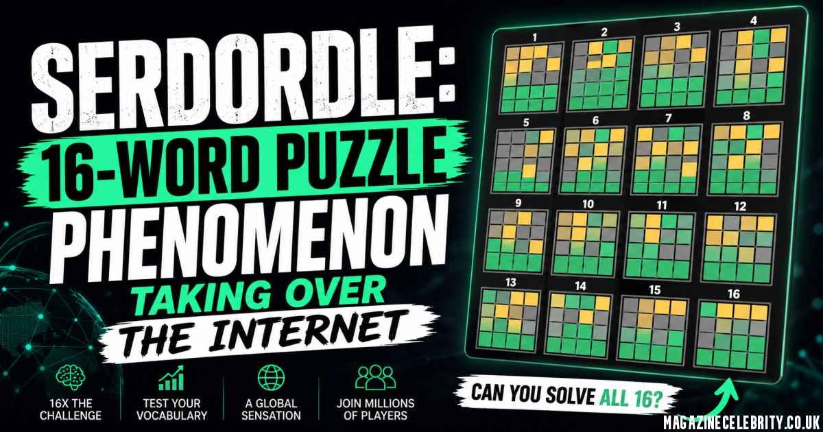 Serdordle: 16-Word Puzzle Phenomenon Taking Over the Internet