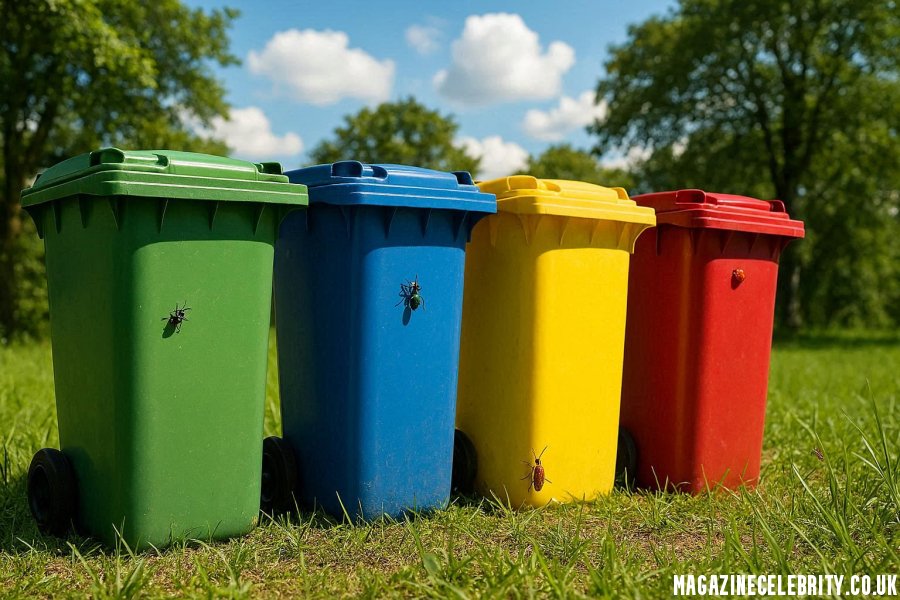 Maggots Wheelie Bins Hot Weather