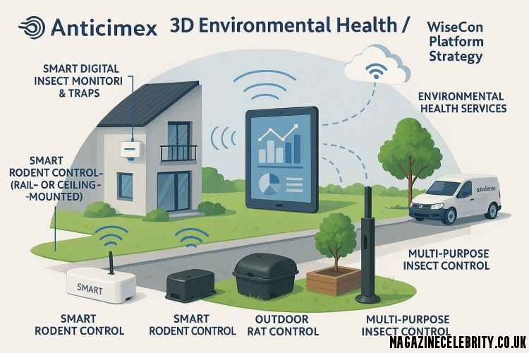 Anticimex 3D Sanidad Ambiental / WiseCon Estrategia de Plataforma
