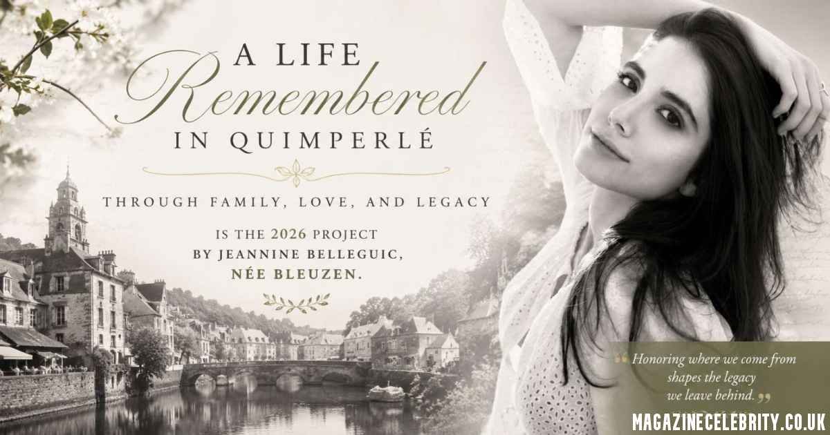 Jeannine Belleguic (née Bleuzen): Quimperlé Through Family, Love