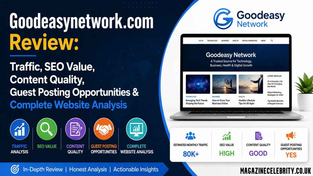 Goodeasynetwork.com Review: Traffic, SEO Value, Content Quality