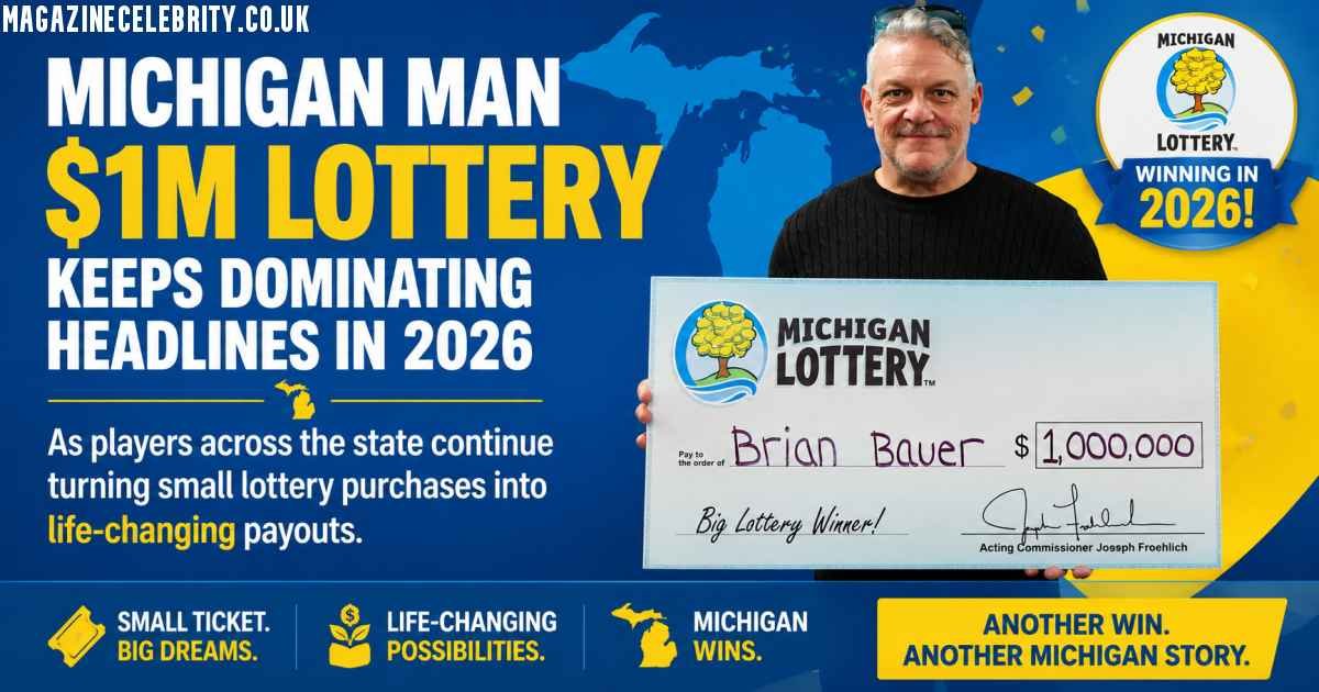 Michigan Man $1 M Lottery