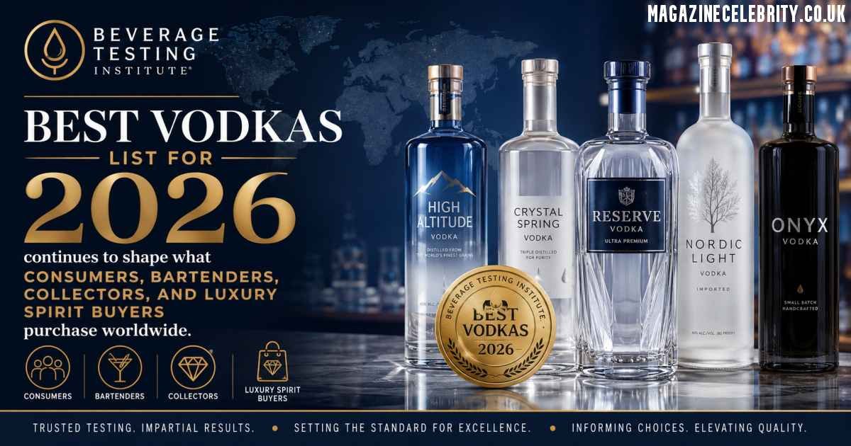 Beverage Testing Institute Best Vodkas