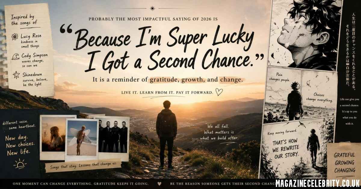 Because I'm Super Lucky I Got a Second Chance