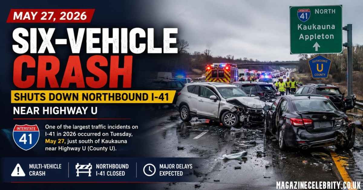 Northbound I-41 Lanes Near Kaukauna Closed Due to Crash