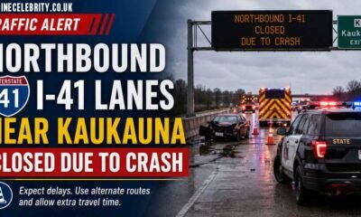 Northbound I-41 Lanes Near Kaukauna Closed Due to Crash