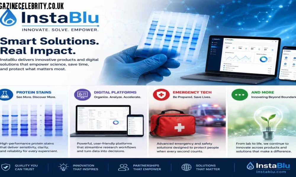 InstaBlu: Protein Stains, Digital Platforms, Emergency Tech, and More