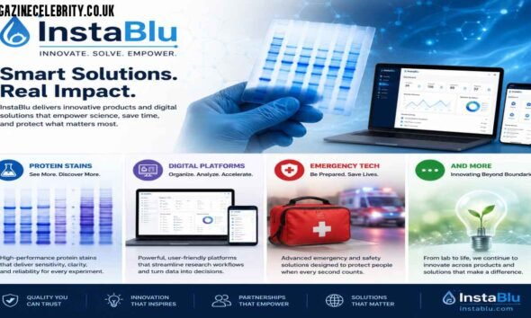 InstaBlu: Protein Stains, Digital Platforms, Emergency Tech, and More
