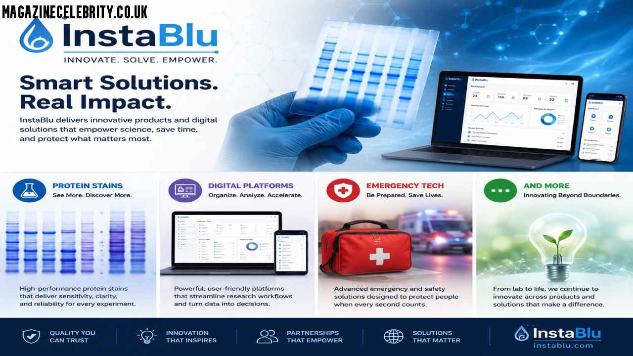 InstaBlu: Protein Stains, Digital Platforms, Emergency Tech, and More