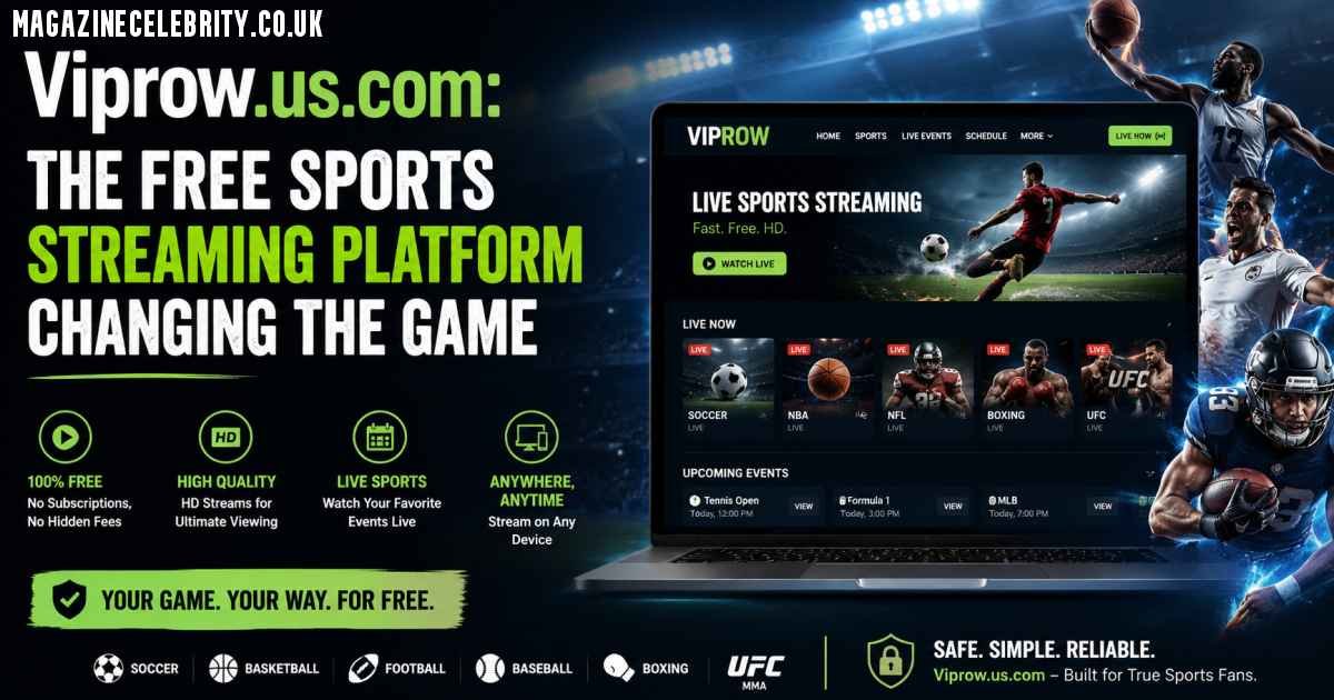 Viprow.us.com: The Free Sports Streaming Platform Changing