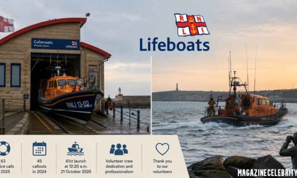 Cullercoats Bay Emergency Services Rescue