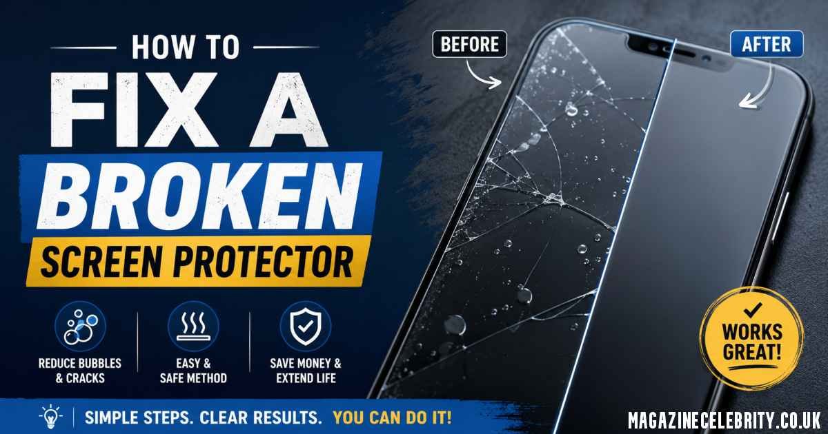 How to Fix a Broken Screen Protector in 2026? 