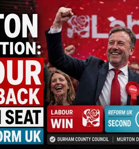 Murton By-Election: Labour Takes Back Durham Seat From Reform UK