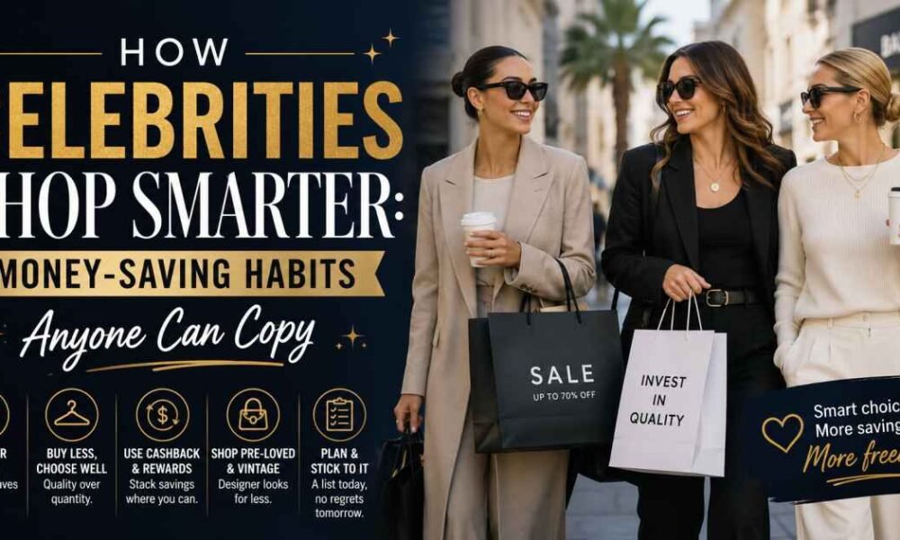 How Celebrities Shop Smarter: Money-Saving Habits Anyone Can Copy