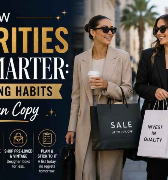 How Celebrities Shop Smarter: Money-Saving Habits Anyone Can Copy