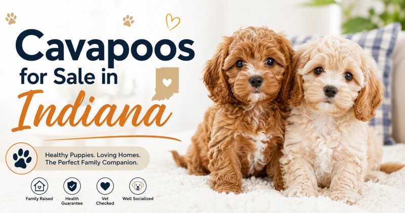 Cavapoos for Sale in Indiana – What You Need to Know